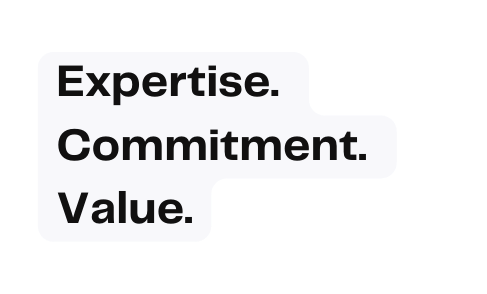 Expertise Commitment Value